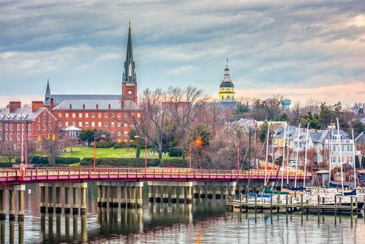 Annapolis Maryland USA State Wall Decal