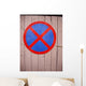 Traffic sign Wall Mural
