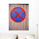 Traffic sign Wall Mural