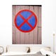 Traffic sign Wall Mural