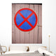 Traffic sign Wall Mural