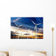 Wind Power Generating Mills Wall Decal