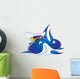 shark captain Wall Decal