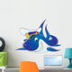 shark captain Wall Decal