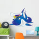 shark captain Wall Decal