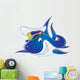 shark captain Wall Decal