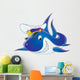 shark captain Wall Decal