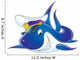 shark captain Wall Decal