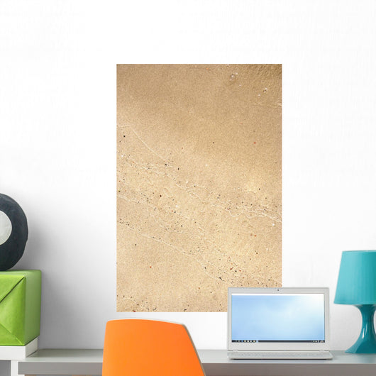 Golden sand background Wall Mural