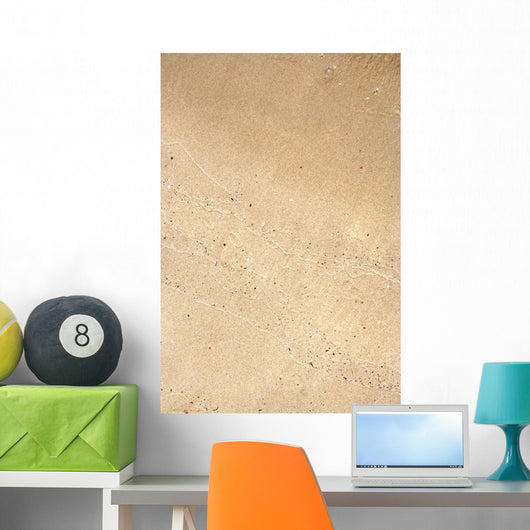 Golden sand background Wall Mural