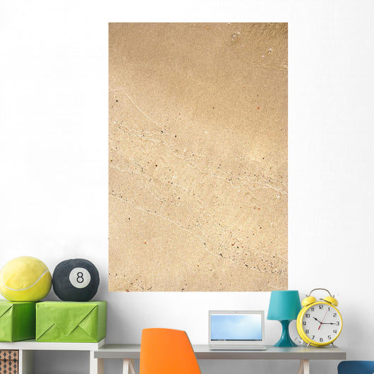 Golden sand background Wall Mural