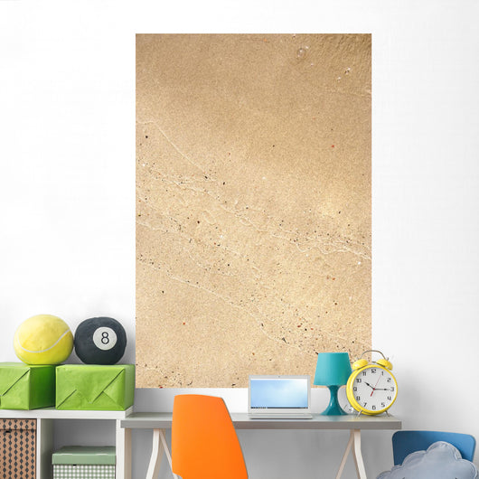 Golden sand background Wall Mural