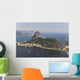 Aerial view of Sugar Loaf in Rio de Janeiro Wall Mural