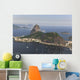 Aerial view of Sugar Loaf in Rio de Janeiro Wall Mural