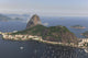 Aerial view of Sugar Loaf in Rio de Janeiro Wall Mural