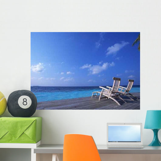 Beach Wall Decal Design 1