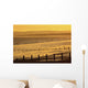 Sunset Over Beach In Winter Wall Mural