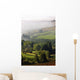 Fog Rolling Into Nire Valley Wall Mural