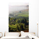 Fog Rolling Into Nire Valley Wall Mural