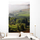 Fog Rolling Into Nire Valley Wall Mural