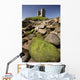Minard Castle And Rocky Beach Wall Mural