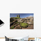 Minard Castle And Rocky Beach Wall Mural