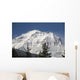 Snow-Covered Mount Temple Wall Mural