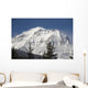 Snow-Covered Mount Temple Wall Mural