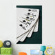 Close-Up Of Blackjack Playing Cards Showing Spades Royal Flush Wall Mural
