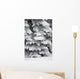 Snow Covered Evergreen Trees Wall Mural