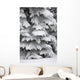 Snow Covered Evergreen Trees Wall Mural