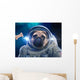 Pug Outer Space Dog Wall Decal
