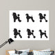 Black Poodle Clipped Various