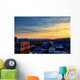 Asheville North Carolina Sunset Wall Decal