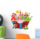 Children's Fantasy Book Reading Wall Decal