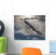 An Eagle In Flight Rising Above The Storm Wall Mural