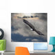 An Eagle In Flight Rising Above The Storm Wall Mural