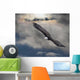 An Eagle In Flight Rising Above The Storm Wall Mural