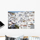 Town Buildings Wall Mural