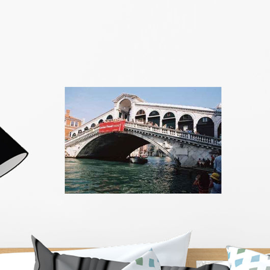 Venice Pont Du Rialto Wall Decal