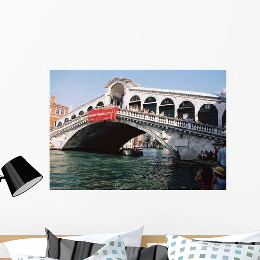 Venice Pont Du Rialto Wall Decal
