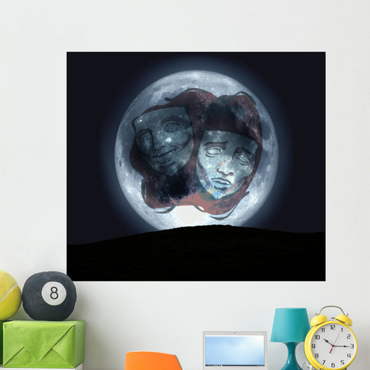 luna 5 Wall Mural