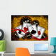Poker Assi Wall Mural