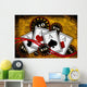Poker Assi Wall Mural