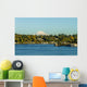 Olympia Waterfront with Mt Washington Wall Decal