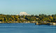 Olympia Waterfront with Mt Washington Wall Decal