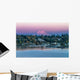 Sunset over Mt Rainier Wall Decal