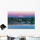 Sunset over Mt Rainier Wall Decal