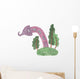 Leaning Fairytale House Wall Decal