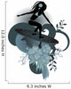 Girl-Surfer Wall Decal